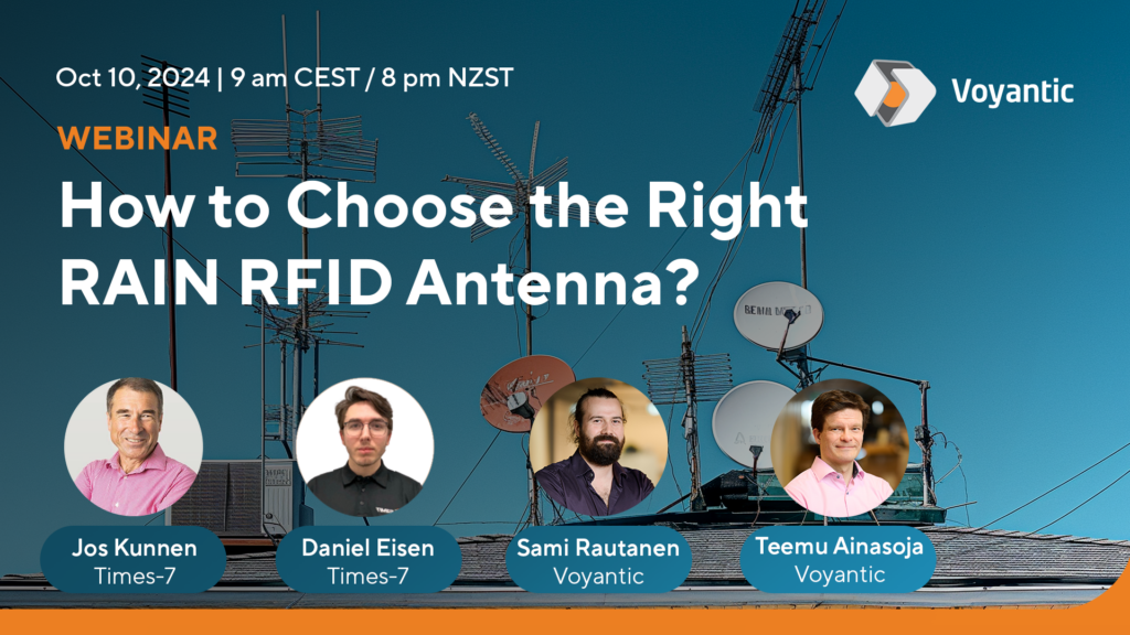 Pictures of the speakers in this webinar and various antennas in the background.